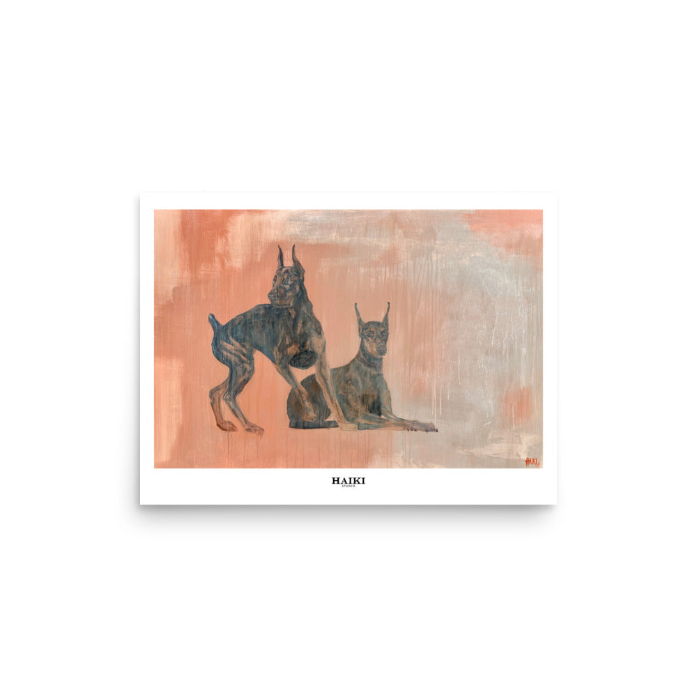 Dobermans Print